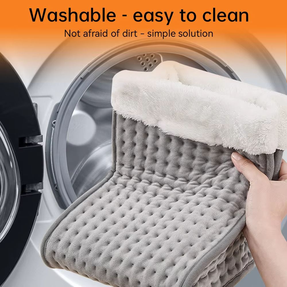 CozyFeet Electric Heated Foot Warmer – 9 Gear Heating Pad with Adjustable Temperature Control