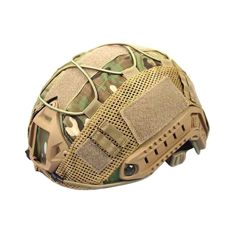 Tactical Helmet Cover Camo Fast Airsoft Paintball High Cut Helmet Cloth
