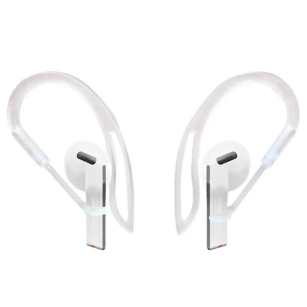 Ear Hook Anti-Loss Adapters – Soft Rubber Earphone Secure-Fit – High-Yield Audio Interaction Hub