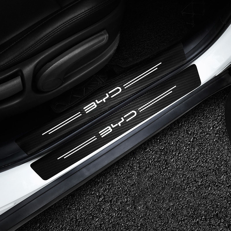 Rear Bumper Stickers, Sill Pedal Protection Covers, Auto Accessories for Car Scratch Guard