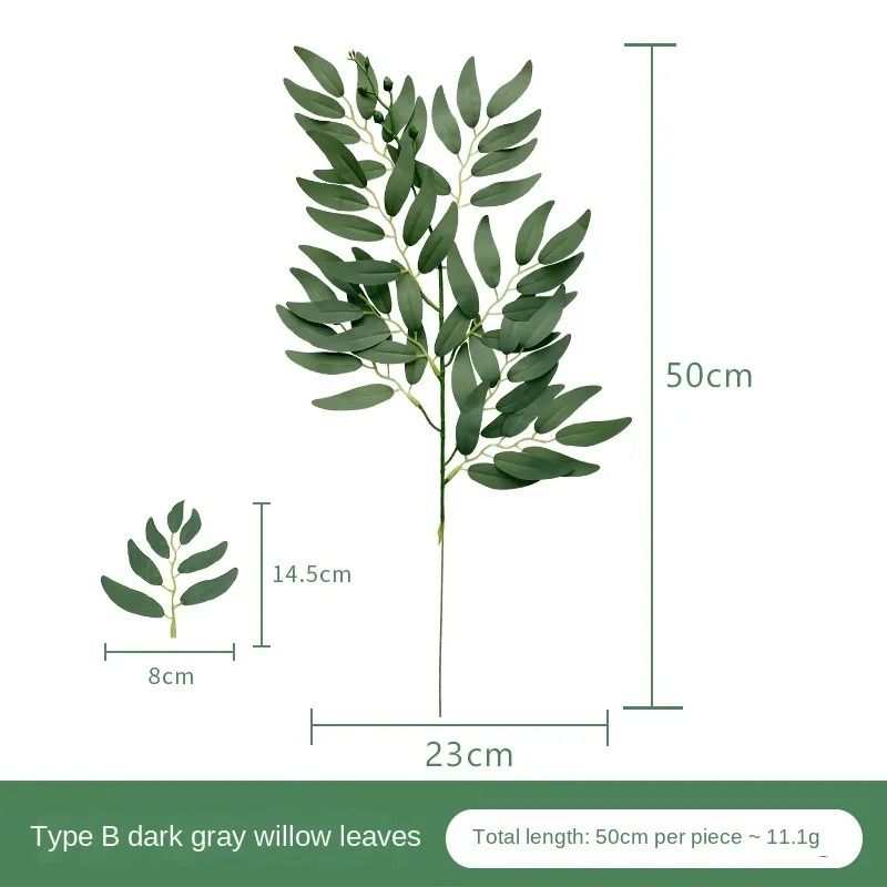 Silver Dollar Artificial Eucalyptus Greenery Stem