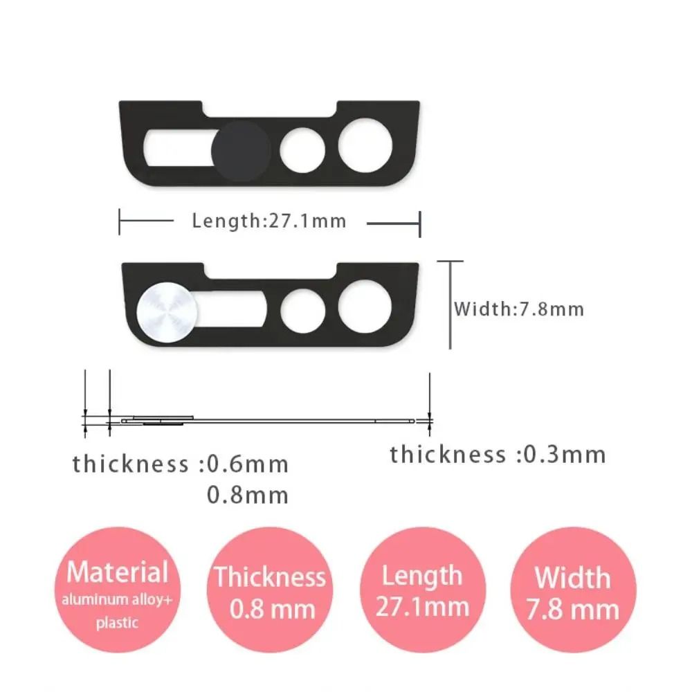 Metal Webcam Cover Series & Privacy-Calibration Logic