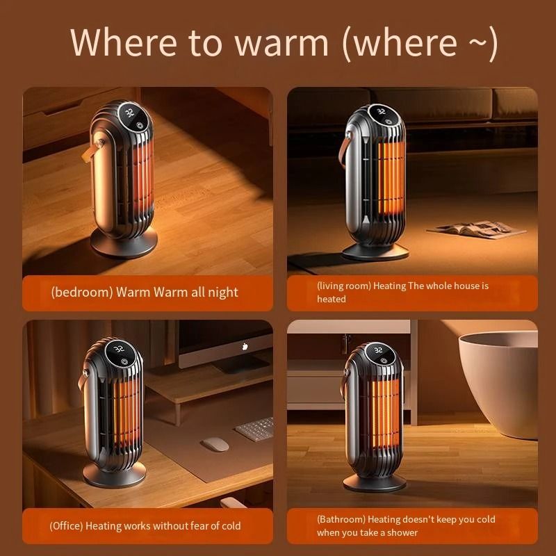 2000W Smart PTC Ceramic Desktop Space Heater