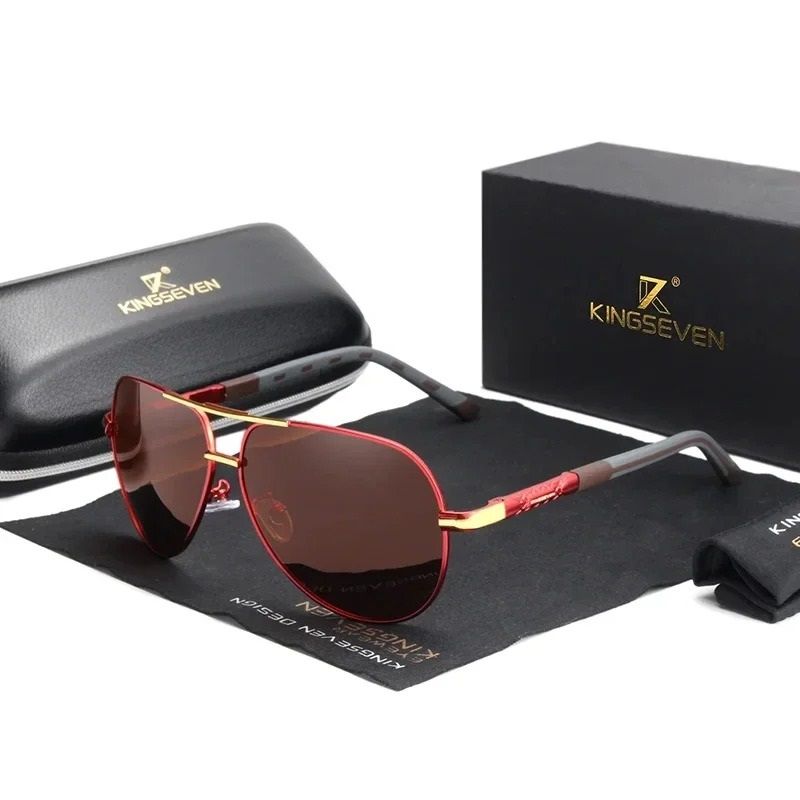 Luxury Retro Aluminum Frame Sunglasses
