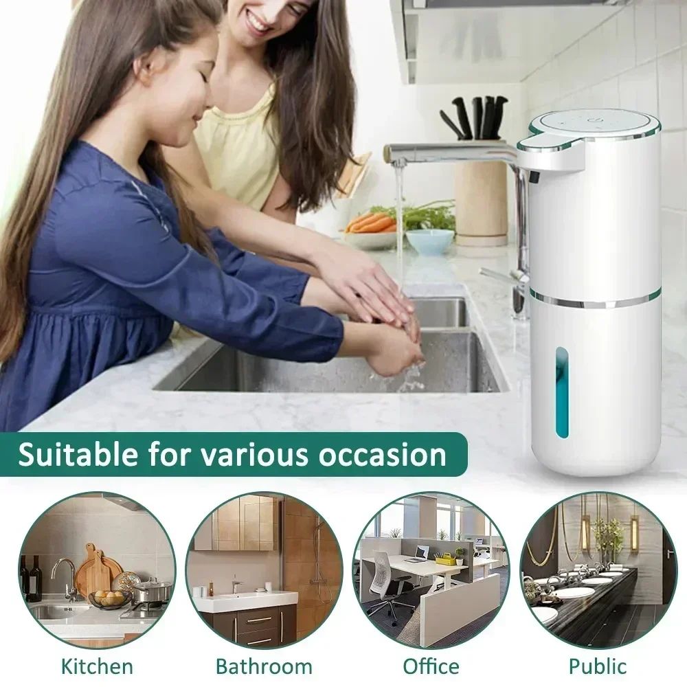 Xiaomi 12.8 fl oz Automatic Foam Soap Dispenser P11 With USB Charging