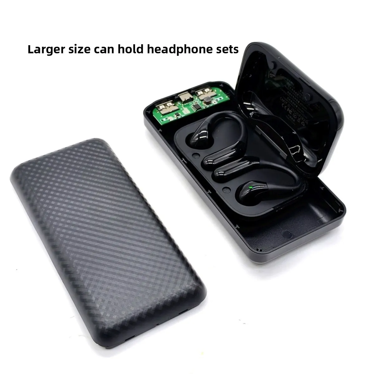 Discreet Power Bank Storage Box Hidden Cigarette Case Organizer Large Capacity