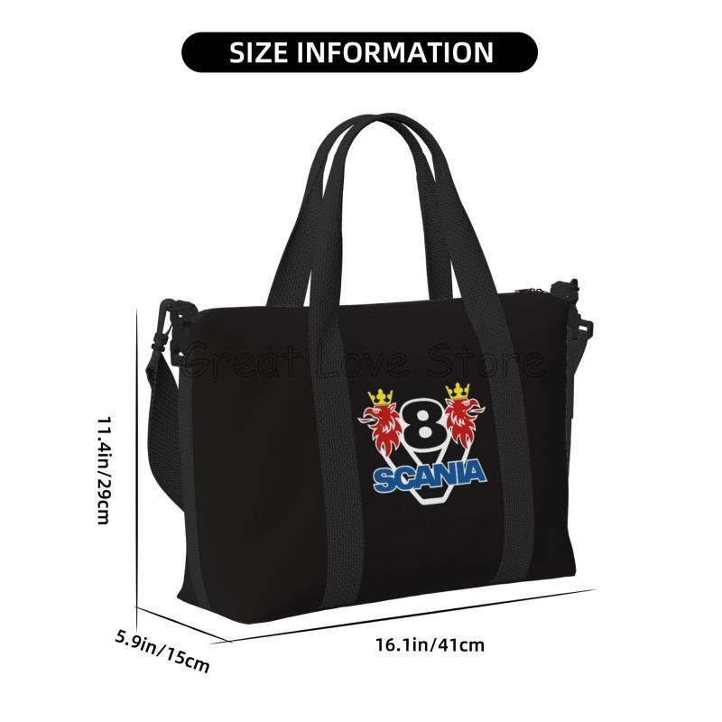 Large Capacity Travel Duffle Bag Lightweight Waterproof Weekender Gym Carry On Tote