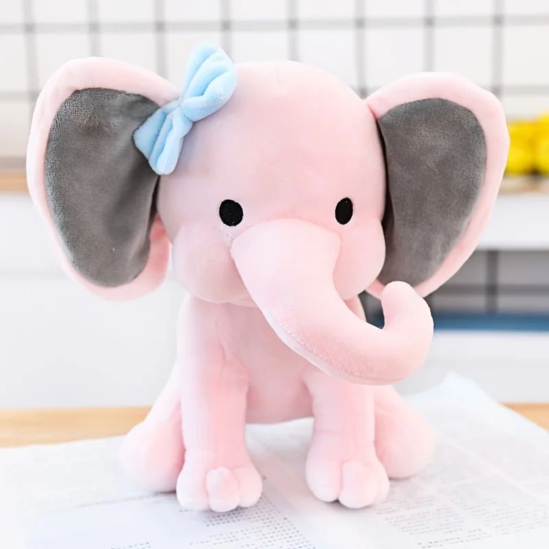 Premium Cuddly Sleeping Elephant Doll Plush – Ultra-Soft Elephant Plush Toy for Kids & Gift Giving