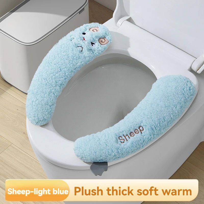 Universal Winter Warm Toilet Seat Cushion Cover