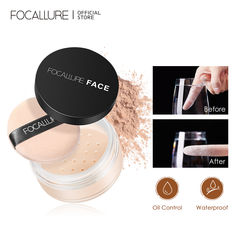 Invisible Finish Loose Powder Translucent Natural Soft Face Makeup Oil Control Setting Powder