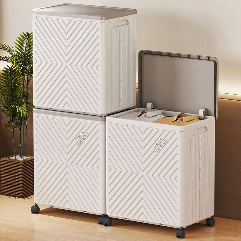 SpaceFold Large Foldable Storage Box With Wheels