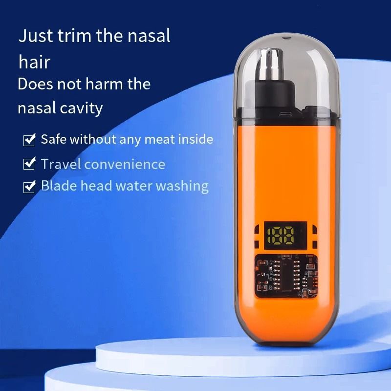 Professional 2 in 1 Rechargeable Nose and Facial Grooming System