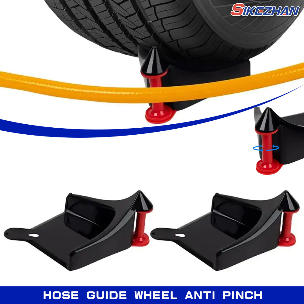 Universal Car Wash Tool, Slide Tire Wedge Tire Blocker, Multiuse Anti-winder Wire Winder