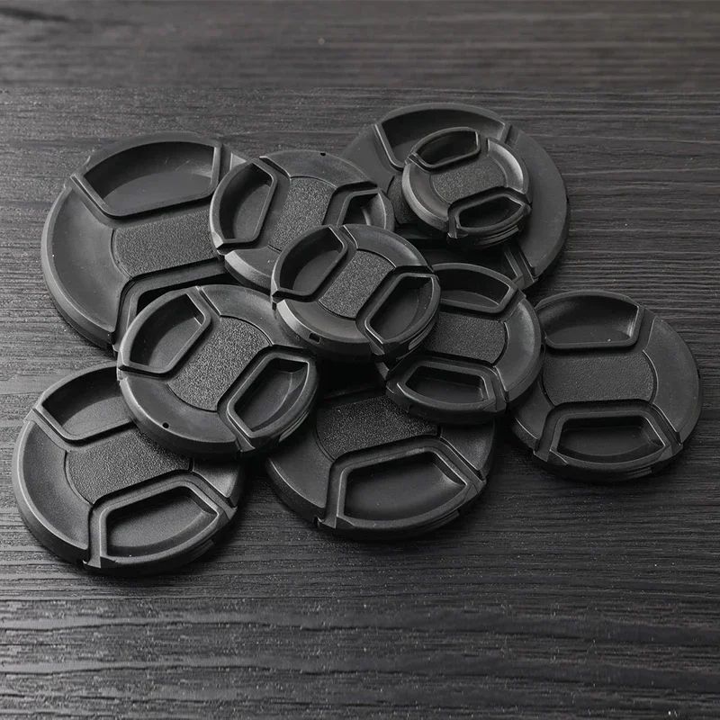 Universal Snap-On Camera Lens Cap - Secure Front Lens Protector