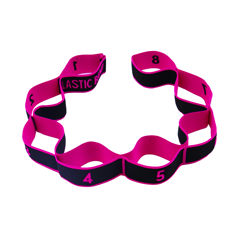Adult Latin Training Elastic Bands, Resistance Band Yoga Auxiliary Stretching Belt, Beginner Pilates Dance Loop Fitness