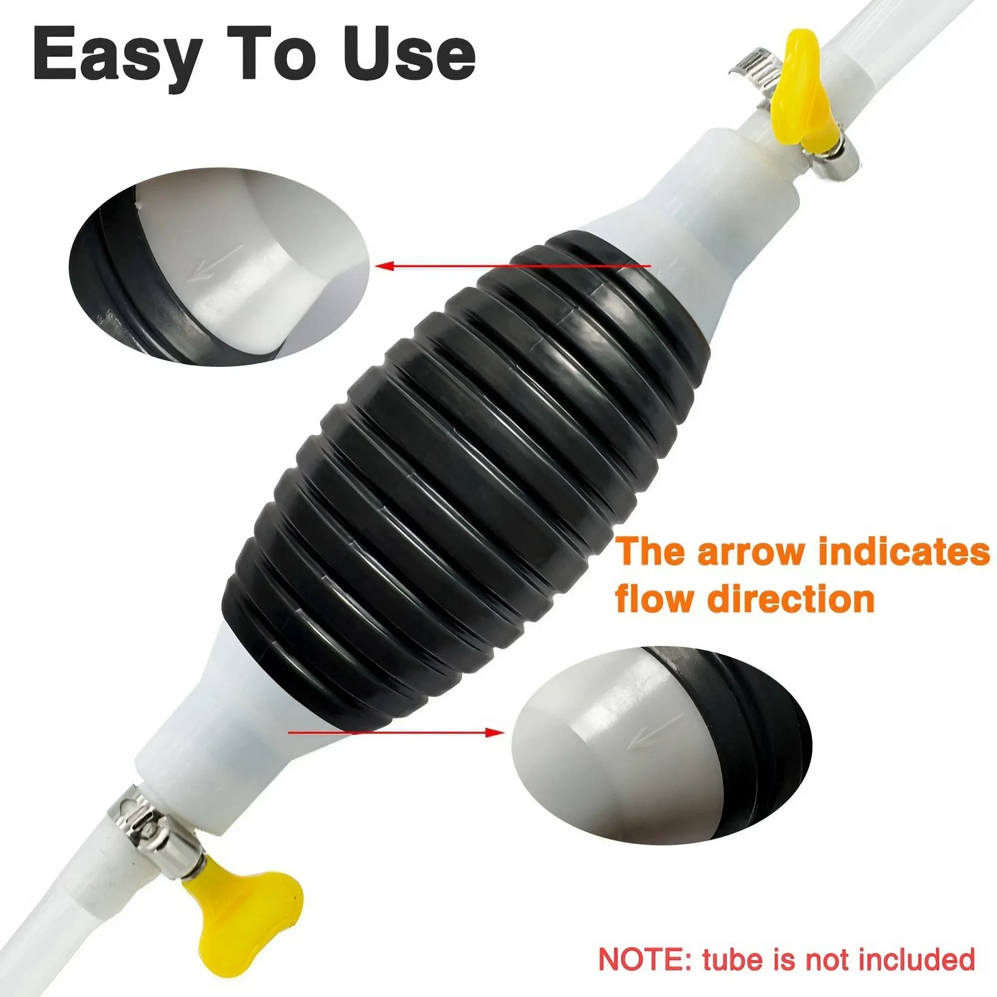 Car Fuel Gas Hand Primer Manual Pump