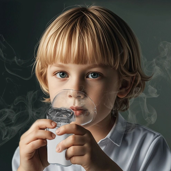 Portable Mesh Nebulizer for Kids and Adults Silent Handheld Inhaler for Fast Relief