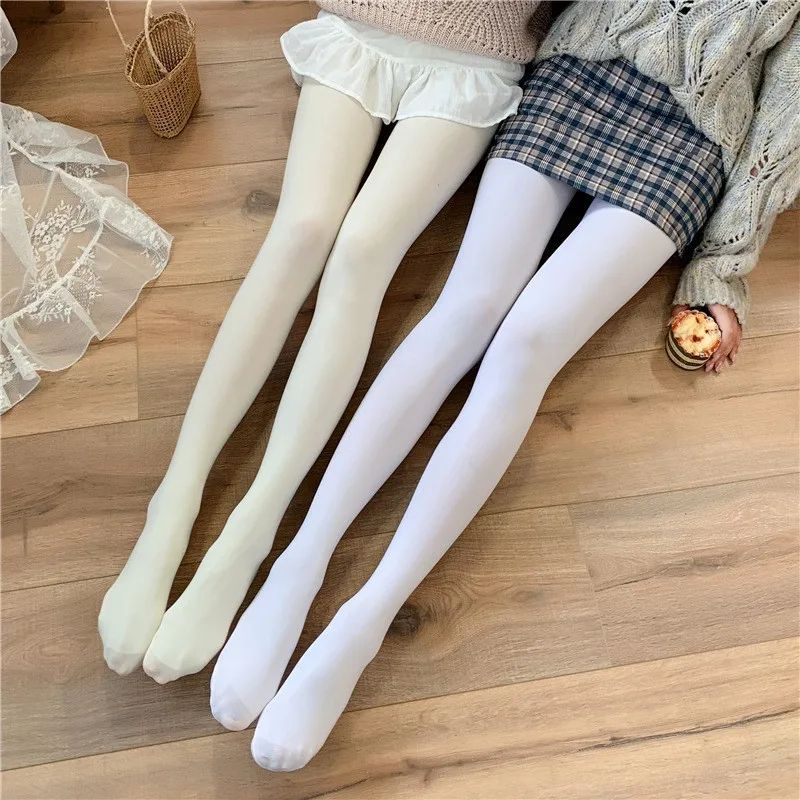 Womens Velvet Lolita Dance Tights Pantyhose