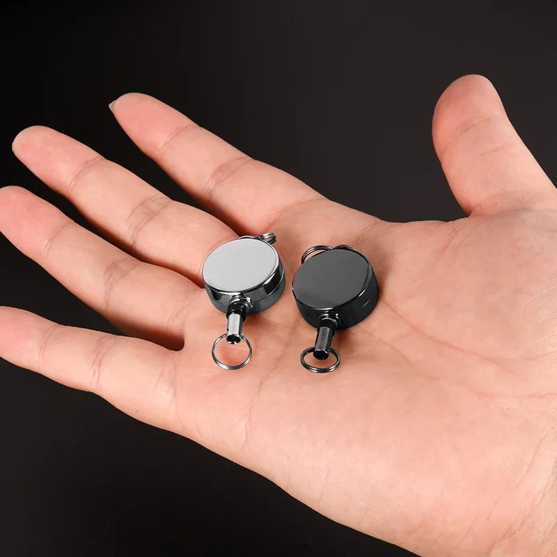 Retractable Key Chain ID Holder
