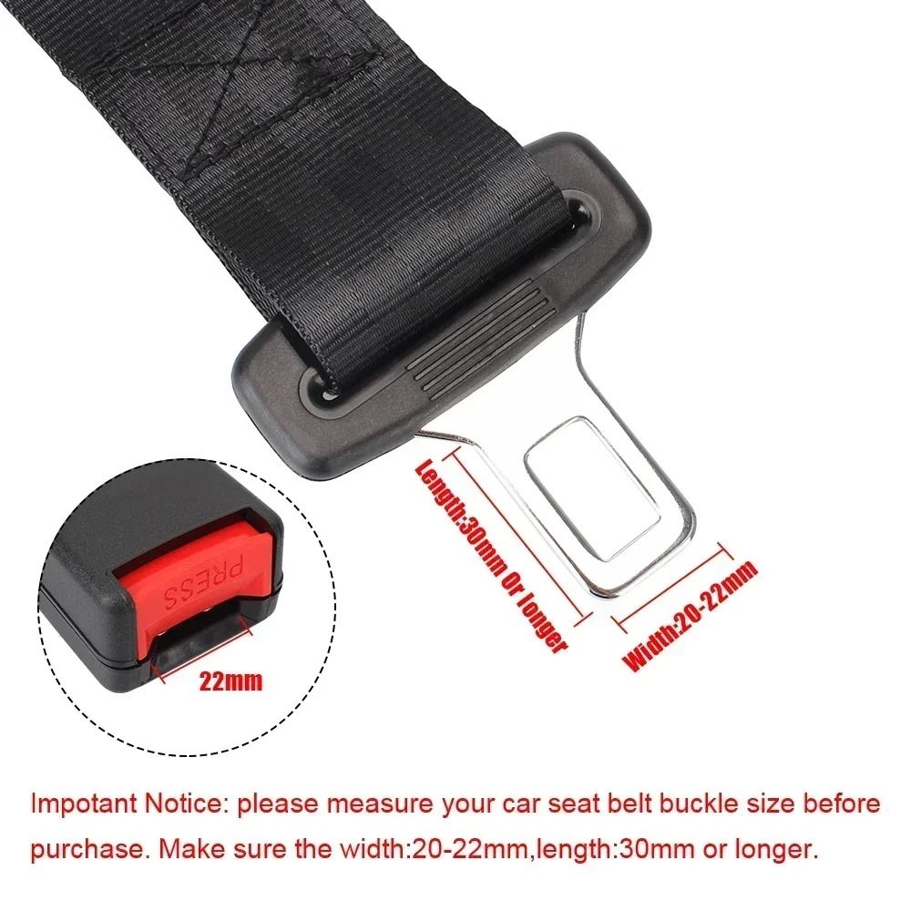 Universal Car Seat Safety Belt Extender Clip
