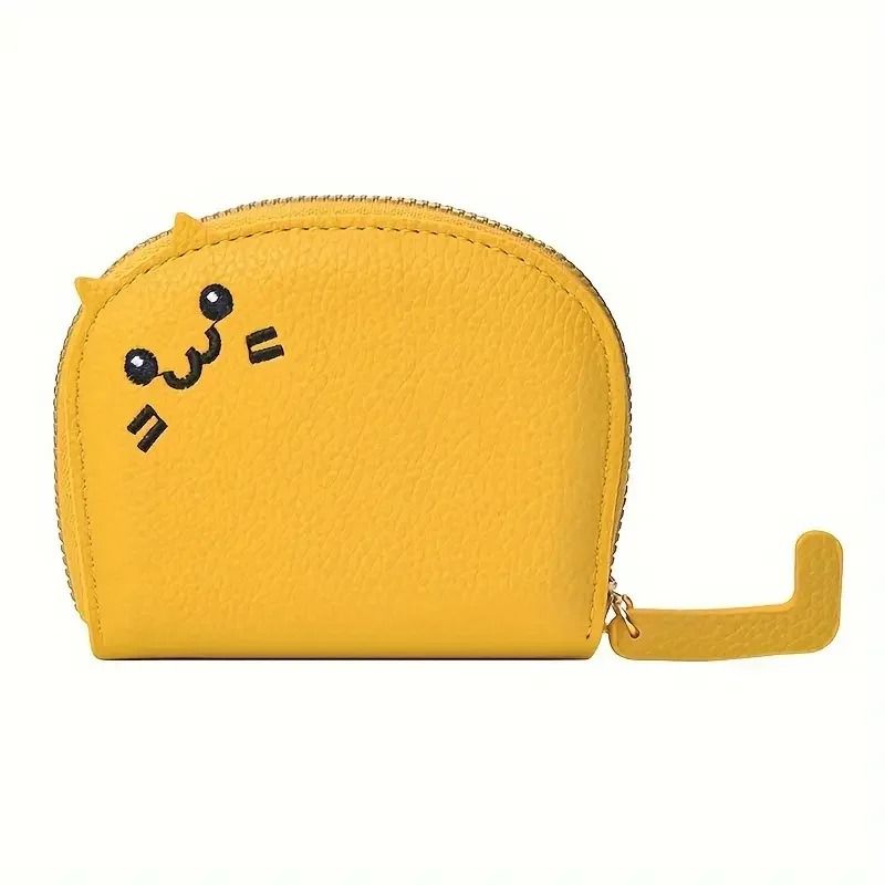Cat Shaped Wallet Cute Women Card Holder Multi Slot Coin Purse