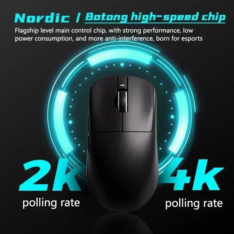 VXE Dragonfly R1 Series lightweight wireless gaming mouse (PAW3395) Rechargeable Ergonomic Esports Mouse