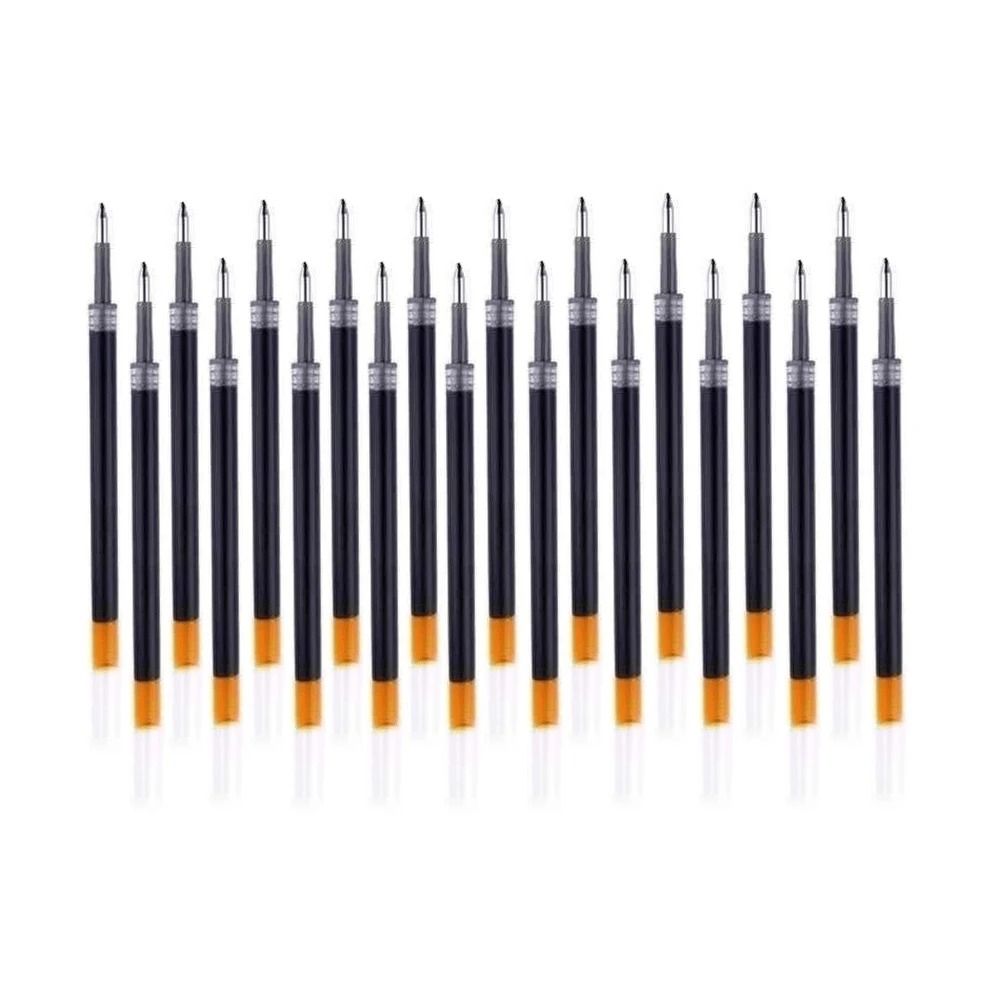 10-Piece Gel Pen Refill Set – (4.33 in) Precision 0.5 mm Point for School & Office Stationery