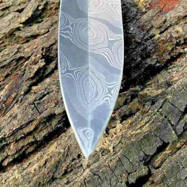 Dragon Slayer Sword, Viking Battle Sword Handmade with Wood Resin Handle