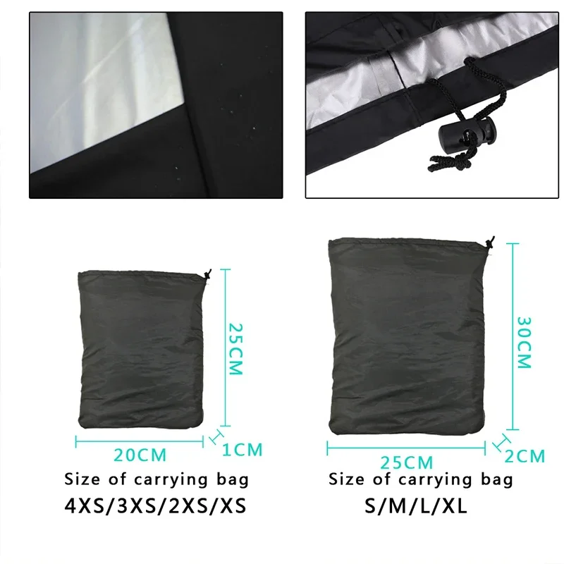 Premium BBQ Grill Cover, Waterproof, UV-Resistant & Anti-Dust Protective Cover for Outdoor Barbecue Accessories