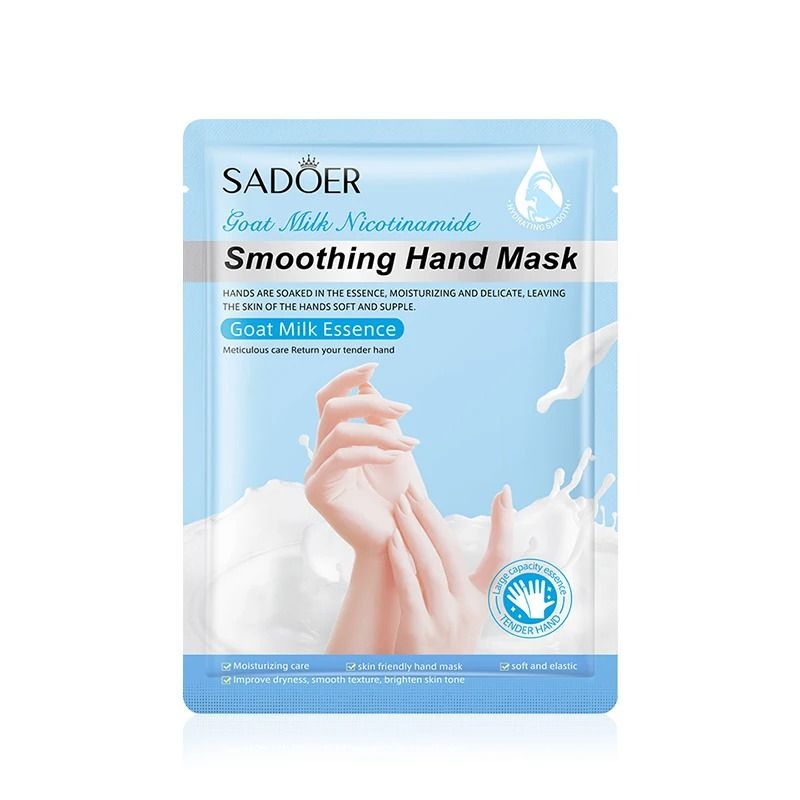 Goat Milk Enriched Vitality Mask and Hydrating Hand Gloves