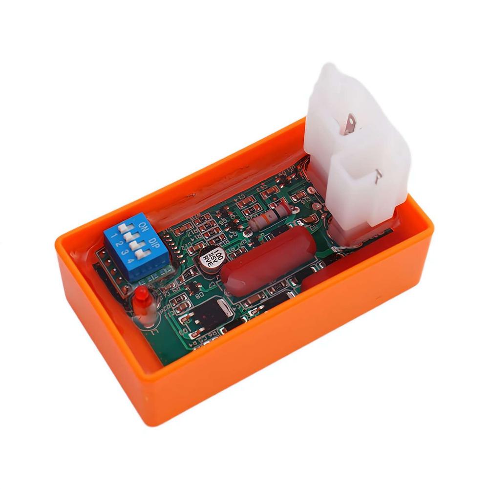 Adjustable Motorcycle CDI Ignition Box with Dip Switch for Racing Performance