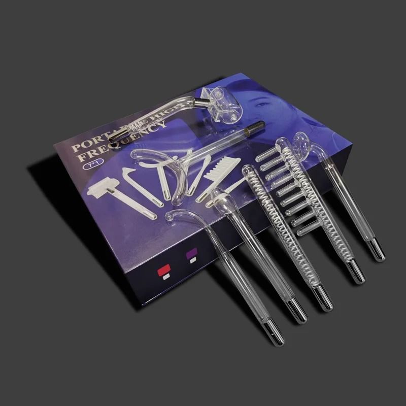 7-in-1 High Frequency Electrode Skin Care Wand Machine