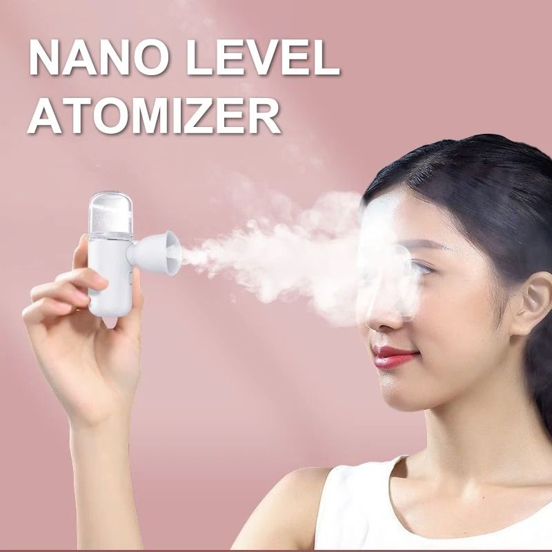 Eye Moistener Nano Spray Glasses Portable USB Charging Atomizer for Dry Eyes and Fatigue Relief