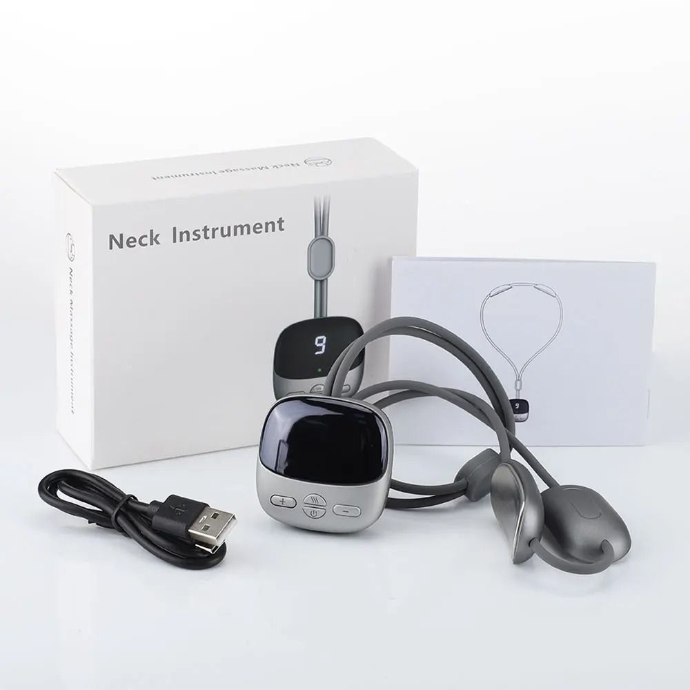 Smart Hanging Neck Shoulder Massager with Hot Compress