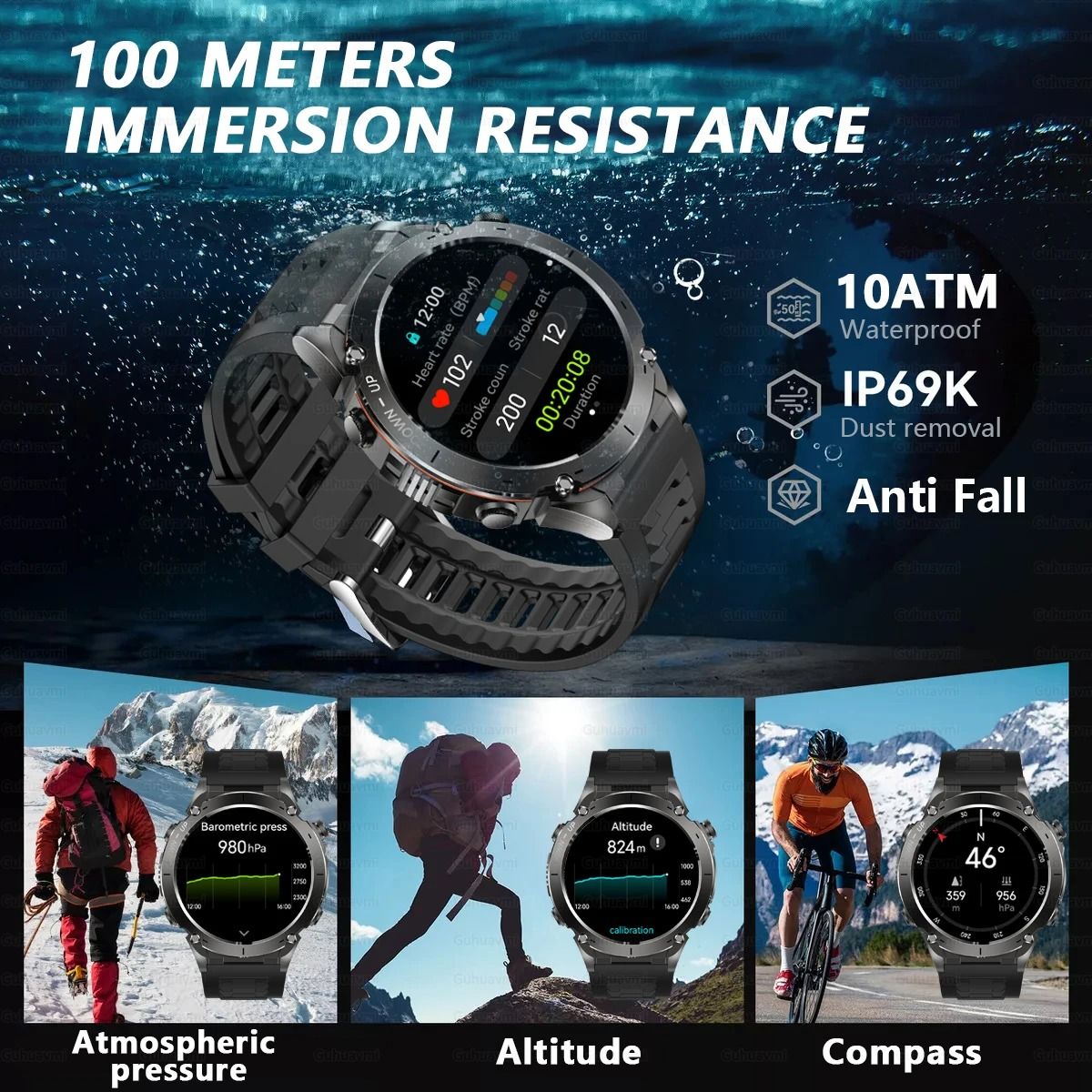 Genuine Stratos 4 GPS Smartwatch | 1.43