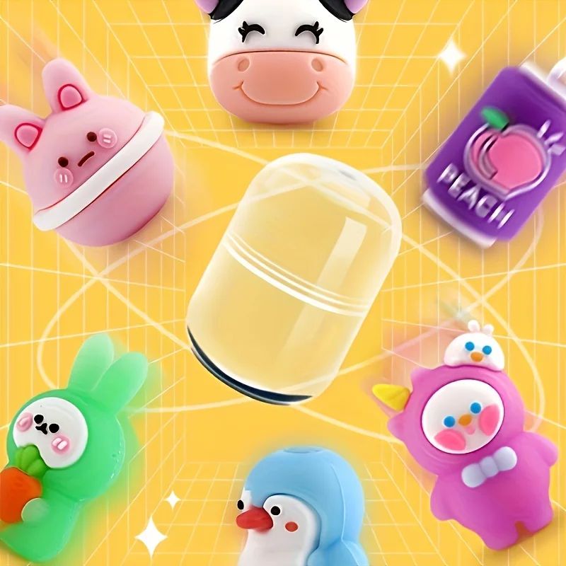 Mini Capsule Vending Machine Surprise Egg Toy – Kids Blind Box Dispenser Fun Game