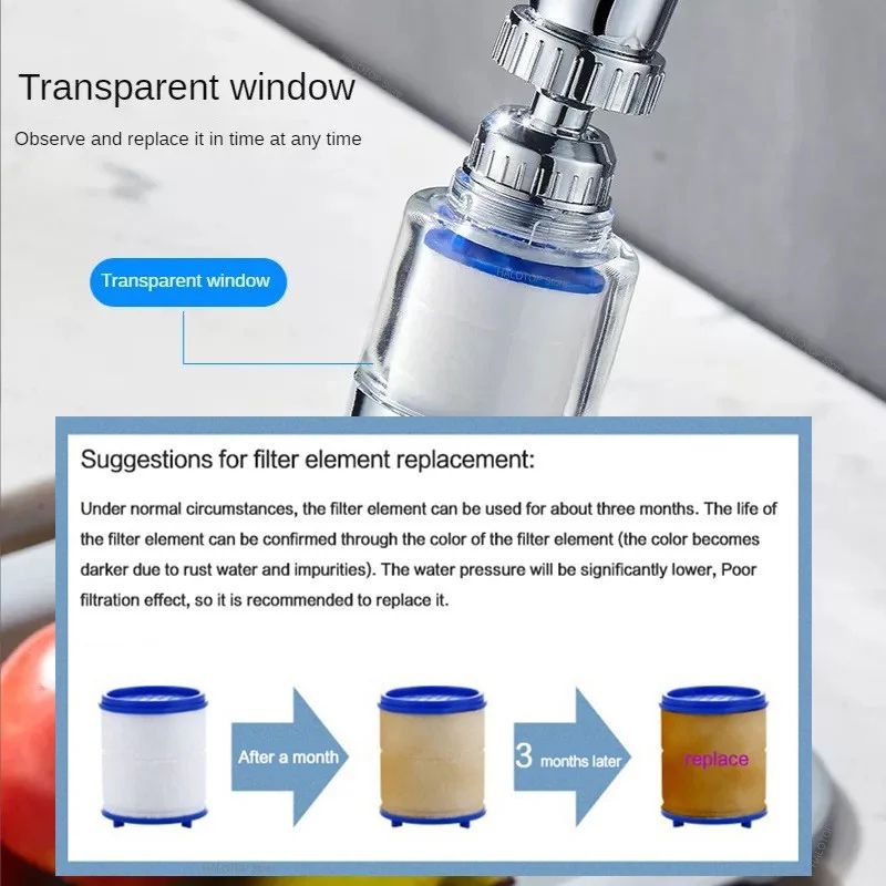 SoftFlow 10-Pack Faucet & Shower Water Filter Insert - Remove Chlorine & Heavy Metals for Softer Water
