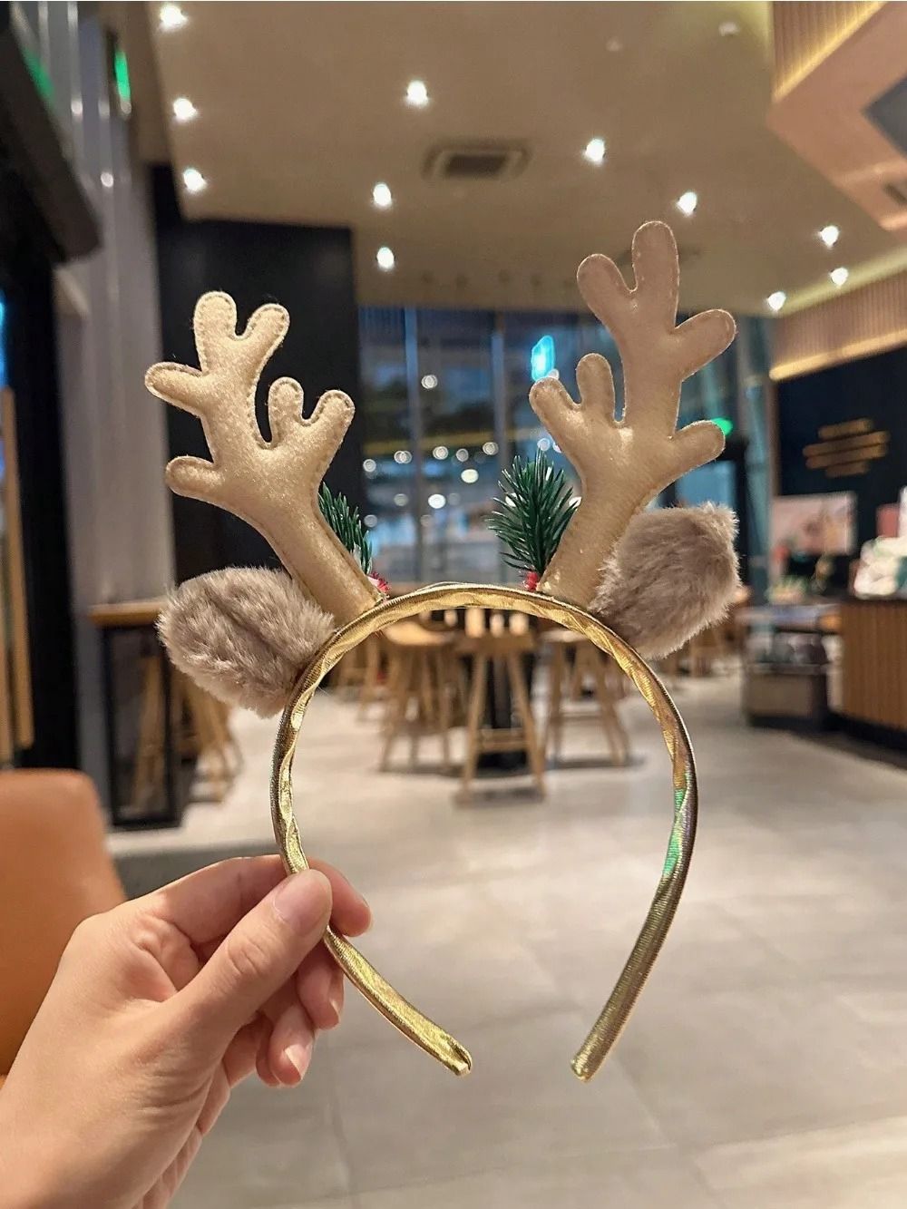 Festive Sequin Holiday Headband