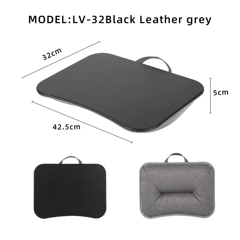 Multifunctional Laptop Desk with Cushion and Mouse Pad