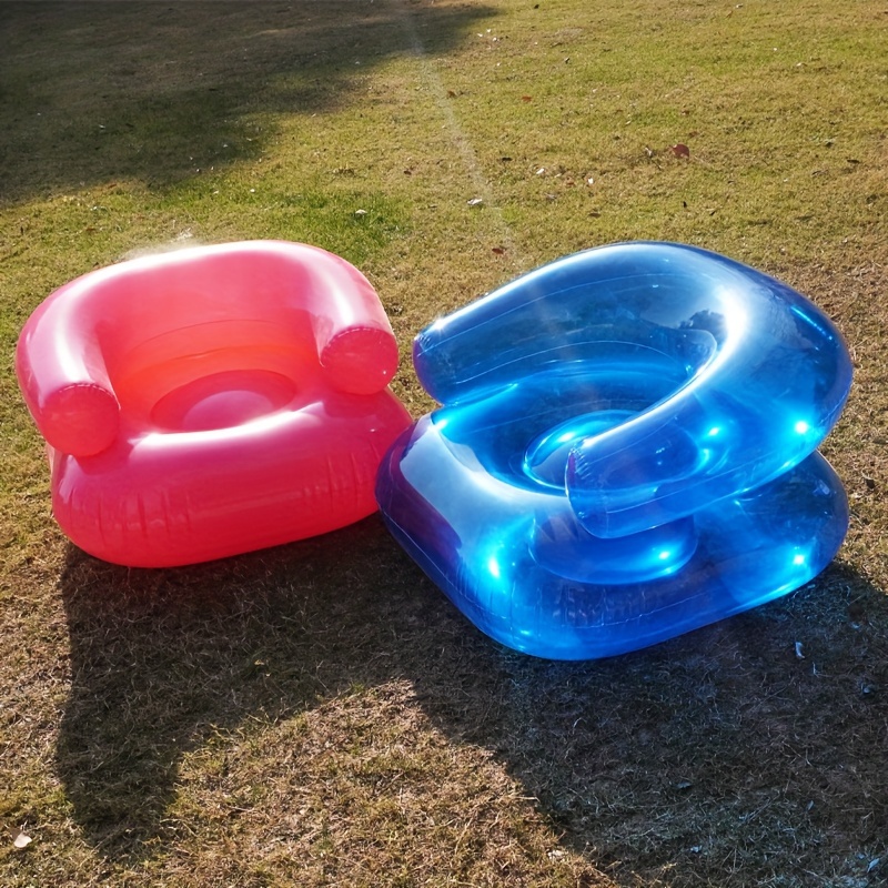 Inflatable Lounger Air Sofa – Portable Inflatable Blow-Up Chair for Kids, Beach, Camping, and Travel