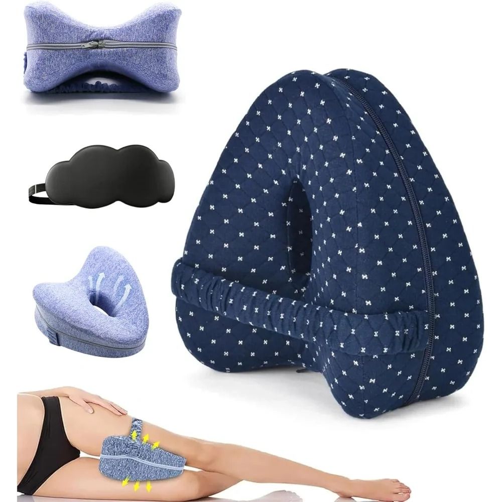Leg Alignment Pillow for Side Sleepers Hip and Sciatica Relief Cushion
