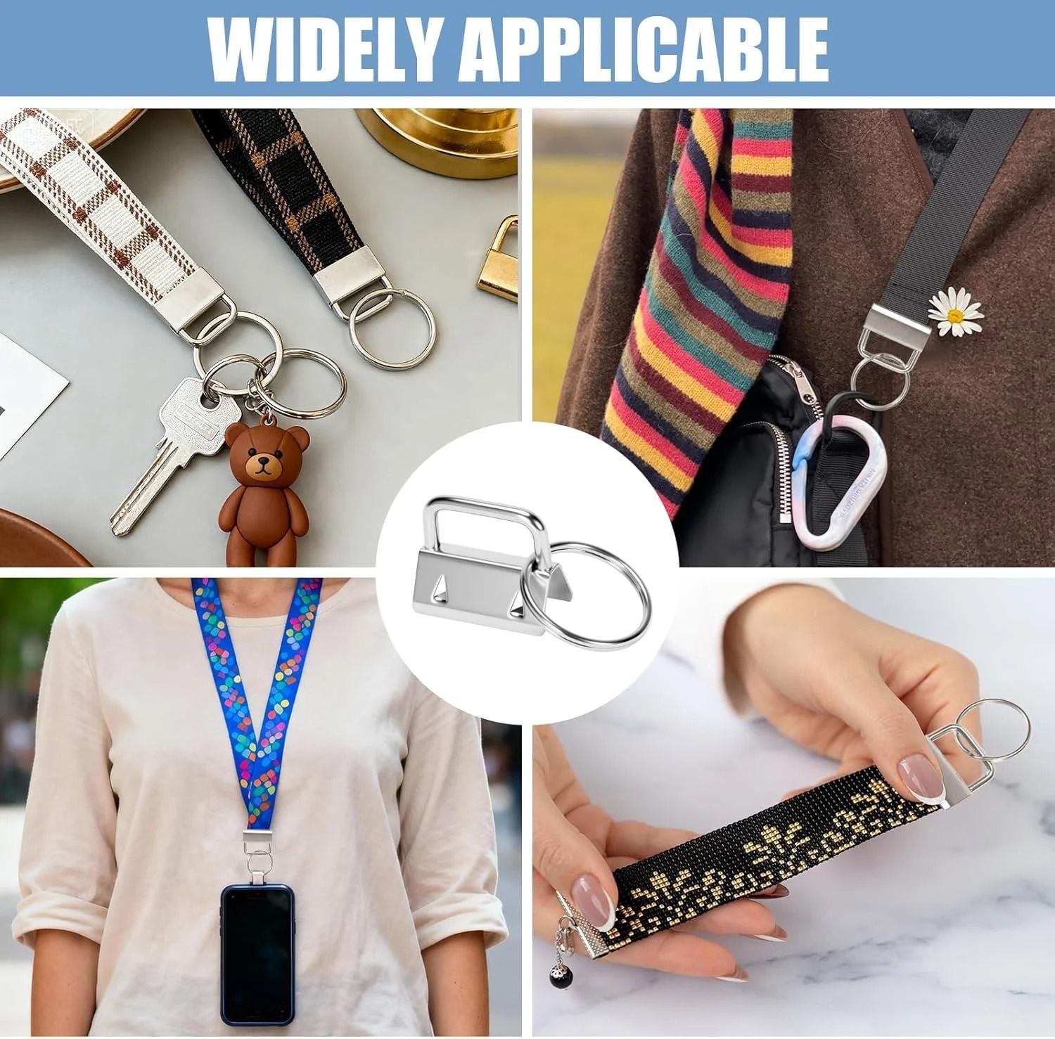 Professional Keychain Tail Clip Hardware Set
