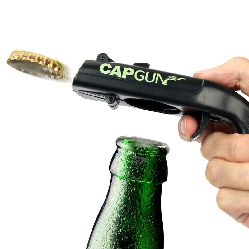 Cap Gun Bottle Cap Launcher Beer Bottle Opener