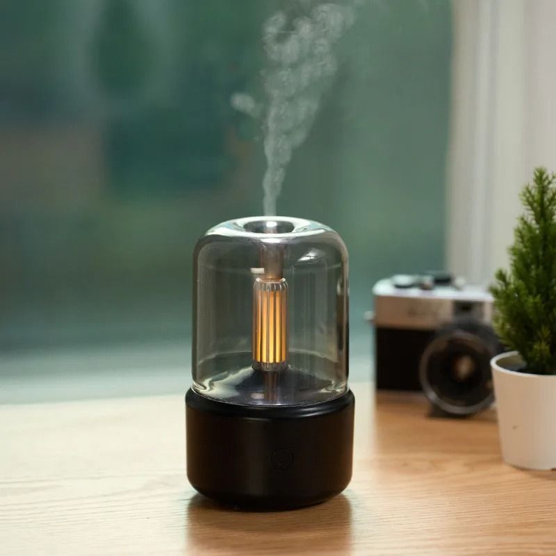 Candle Lamp Aroma Diffuser & Air Humidifier