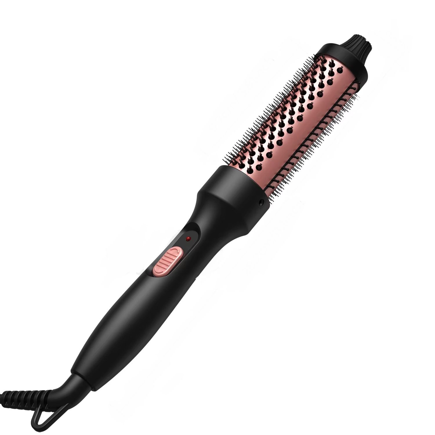 Thermal Brush, Ceramic Hair Curler Volumizing Brush Round Heated Curling Iron Brush