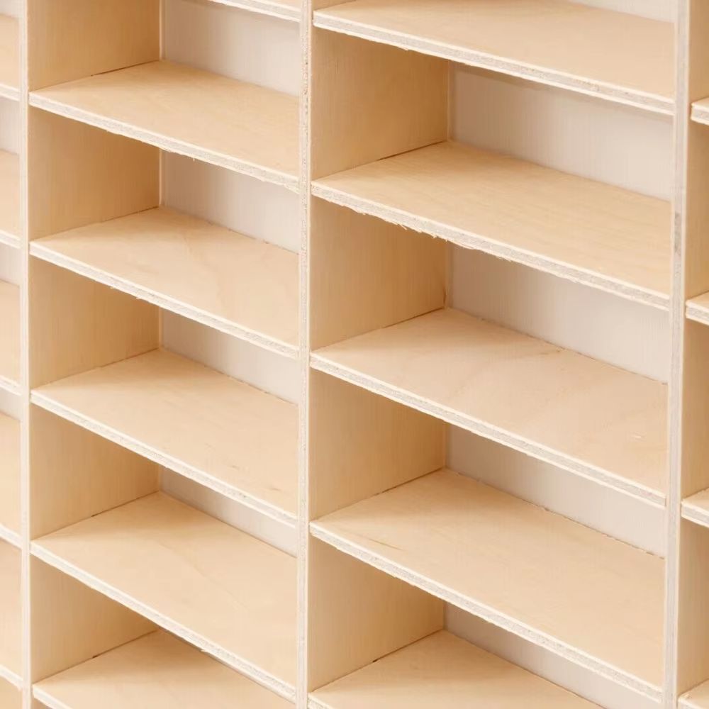 80-Grid Wooden Display Shelf for Hot Wheels & Matchbox – 1/64 Diecast Car Toy Storage Organizer
