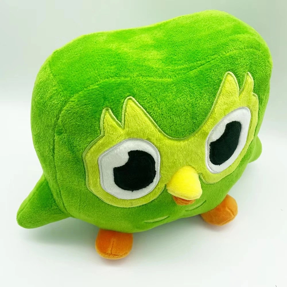 Green Owl Plush Toy, Cartoon Anime Animal Plush Doll, Birthday Gift