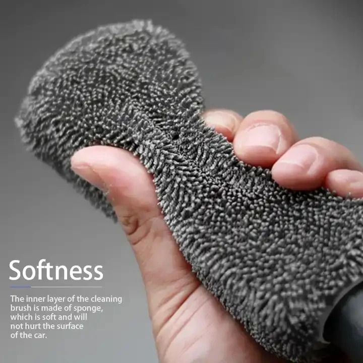 Car Wheel Cleaning Brush Tire Rim Detailing Tool