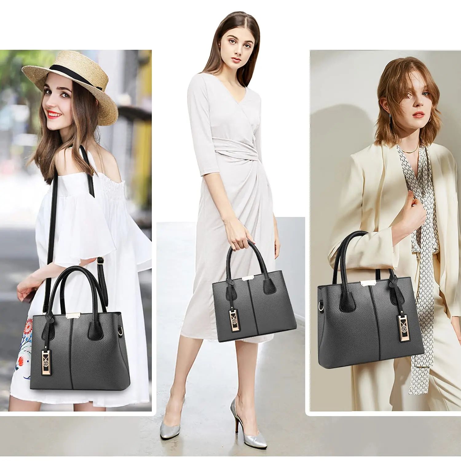 Luxury Style Womens Leather Handbag