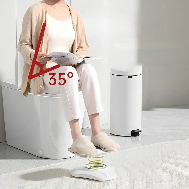 Ergonomic Toilet Squatting Stool and Compact Foot Exerciser